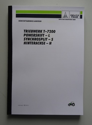 Werkstatthandbuch deutz - werkstatthandbuch,