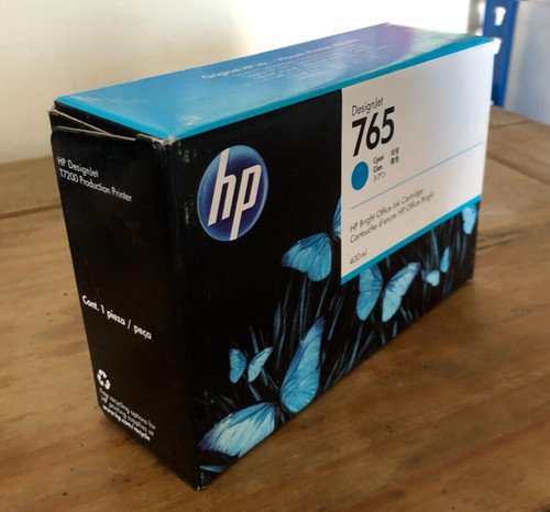 Original 765 tinte cyan - hp,